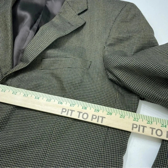 Tallia Uomo Silk Wool Blazer Mens Size 42R 2825 - Picture 10 of 11